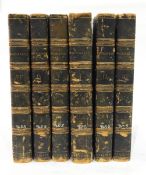 "Opere di Niccolo Machiavelli" six vols, Firenze 1782, engraved frontis portrait to vol 1,