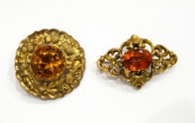 A Victorian brooch,