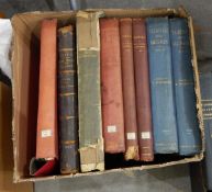 Various books on art, loose leaf portfolio, Sir Henry Raeburn, plates on India paper, folio,
