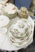 A quantity of Royal Doulton 'Old Leeds Sprays' pattern tableware and a quantity of Wedgwood