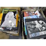 Six boxes of assorted reference books,