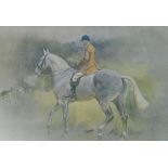 After Lionel Edwards (1878-1966) Artist's proof of "Peter Farrelly" Huntsman upon a grey horse,