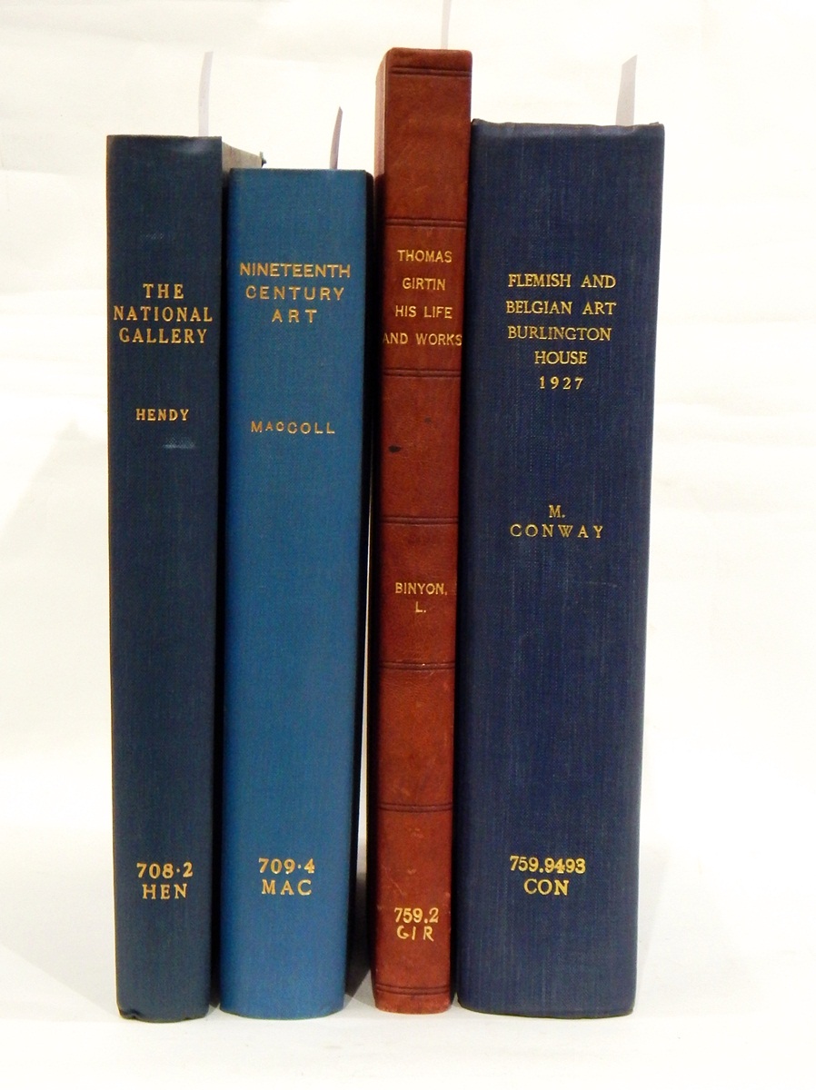 MacColl, D S "19th century Art", Glasgow, James Maclehose & Sons 1902, various plates,