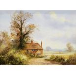 Terry Harrison Oil on canvas Country lane Unattributed Oil on board Sailing vessels