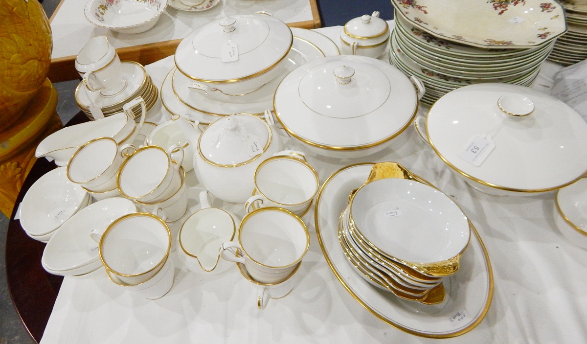 A Royal Worcester 'Viceroy' pattern part table service comprising coffee cups and saucers,
