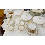 A Royal Worcester 'Viceroy' pattern part table service comprising coffee cups and saucers,