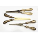 A pair of Victorian glove stretchers,