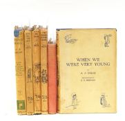 Milne, A A "Winnie the Pooh", decorations by E H Shepard, Methuen & Co, London 1926, decorated ep,