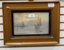 Douglas Snowdon Watercolour "An Evening Note", signed lower left and inscribed verso,