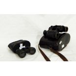 A pair of opera glasses,