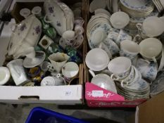 A quantity of ceramics to include Colclough tea and dinner service,