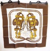 A Hermes scarf "Brides de Gala par Hermes Paris",