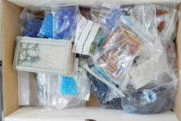 A large selection of beads, trimmings, etc.