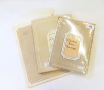 Three pairs of vintage Christian Dior stockings in original packaging