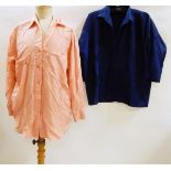 A large quantity of silk blouses,