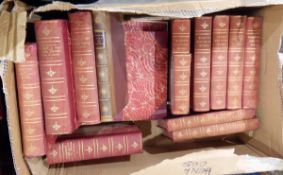 Sir John Lubbock's 100 Books, George Routledge, red marbled bds, marbled ep, half-leather,