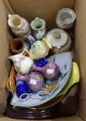 Assorted ceramics,