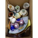 Assorted ceramics,