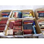 Various hardback books including Dictionary of Antiques and other books on collecting pottery and