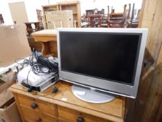 A Sony 26" flatscreen television (without remote),