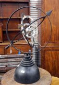 A modern electrical armillary sphere