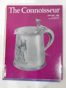 A quantity of 'The Connoisseur' magazines,