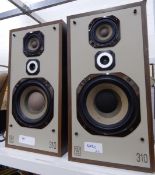 Two large Wharfedale speakers, no.