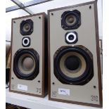 Two large Wharfedale speakers, no.