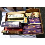 A collection of vehicles to include Corgi Classics, Cadbury vans, The Brewery Collection, etc.