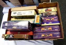 A collection of vehicles to include Corgi Classics, Cadbury vans, The Brewery Collection, etc.