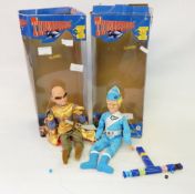 A quantity of children's toys to include boxed Thunderbird figures, etc.