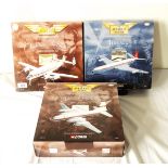 Three Corgi Aviation Archive diecast models, the Lockheed Constallation KLM,