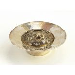 Modern silver rose bowl by James Dixon & Sons,