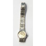 Child's Omega wristwatch, the linked bracelet stamped (9) .