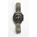 Gent's Omega Speedmaster stainless steel professional watch,