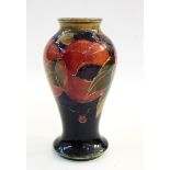 Moorecroft pottery baluster vase,