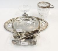 Victorian silver plated vesta case,