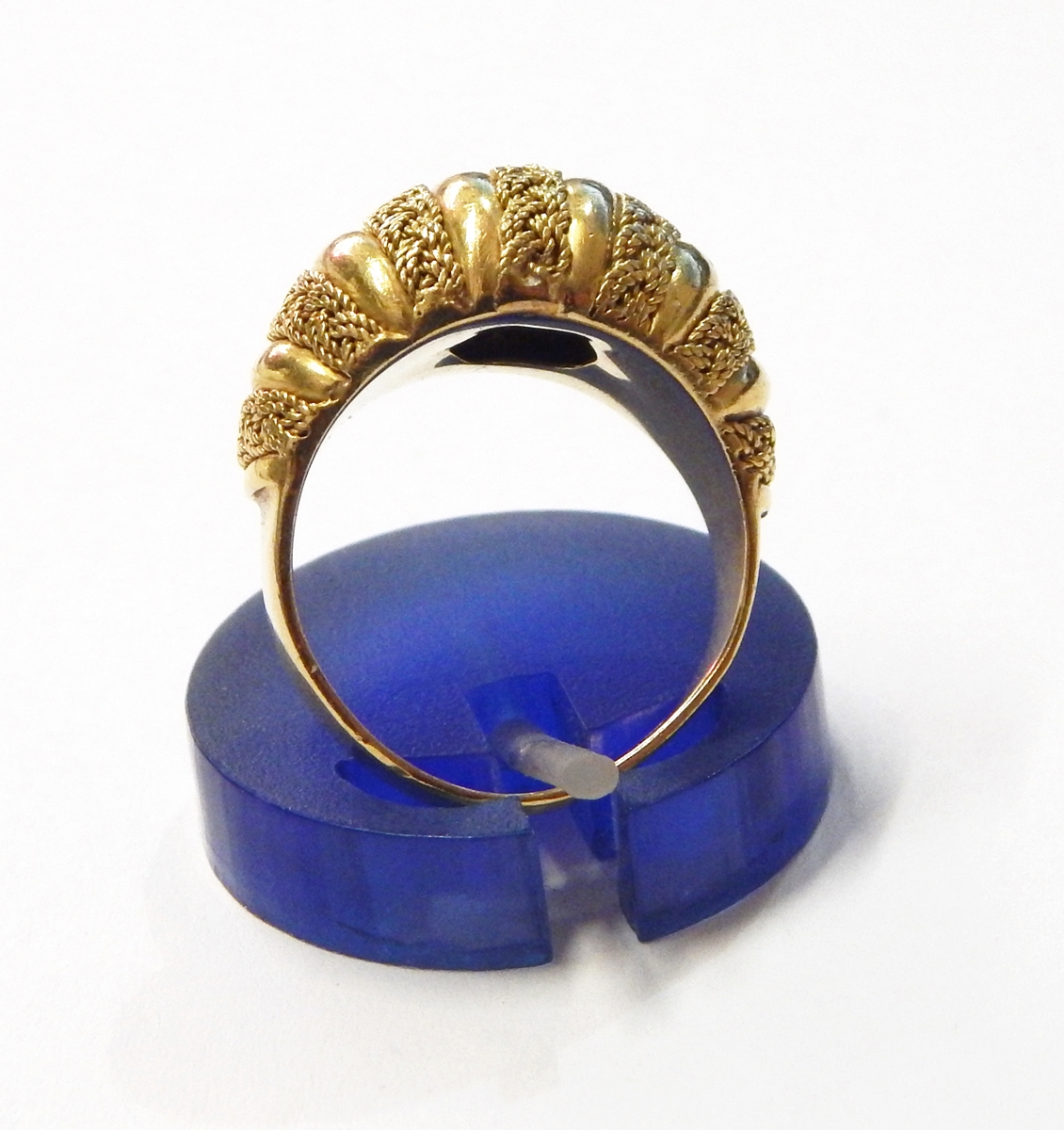 18ct gold dress ring, - Image 9 of 9