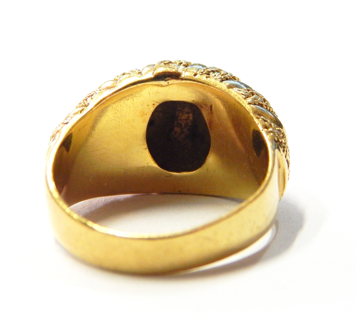 18ct gold dress ring, - Image 7 of 9