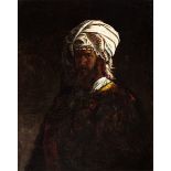 Thomas Satterwhite Noble (American, 1835-1907)Ê Man in a TurbanÊ(Self-Portrait)oil on