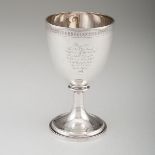 Scottish Sterling Presentation CupÊ Scottish, 1801. A sterling silver presentation cup by Walter &
