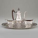 Whiting Mfg. Co. Sterling Coffee Service with TrayÊ American (New York), late 19th century. A