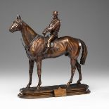 Alfred Barye (French, 1839-1882)Ê Gladiateurbronzesigned and dated 1865Êon basebase affixed with