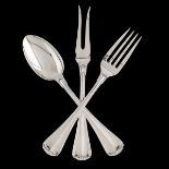 Buccellati Sterling Milano Serving PiecesÊ Italian, 20th century. A set of three sterling