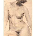 George Wesley Bellows (American, 1882-1925)Ê Nude Sketchgraphite on papersigned u.l.framed21.25 x