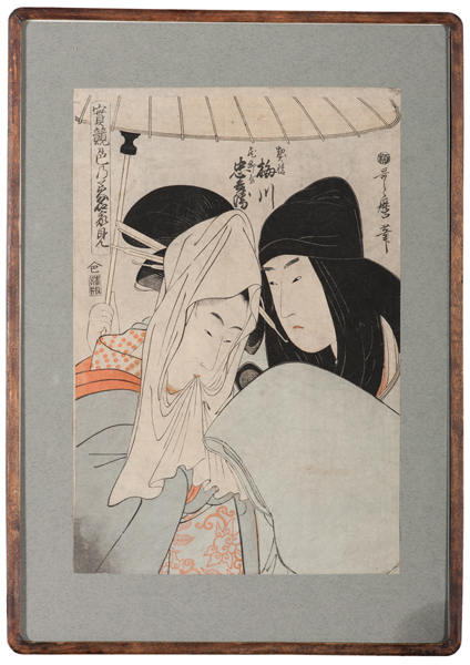 KitagawaUtamaro(Japanese,1753-1806)Ê - Image 2 of 2