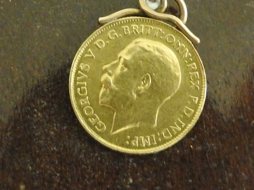 A 1914 half sovereign - Bild 2 aus 2