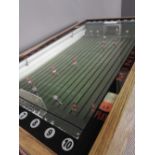 A 20th century vintage 'Minisoccer' table football game, in full working order 112cm(L) 65cm(W)