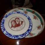 A C19th Till and Sons meat platter toget