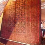 An extremely fine North East Persian Hatchlie rug,